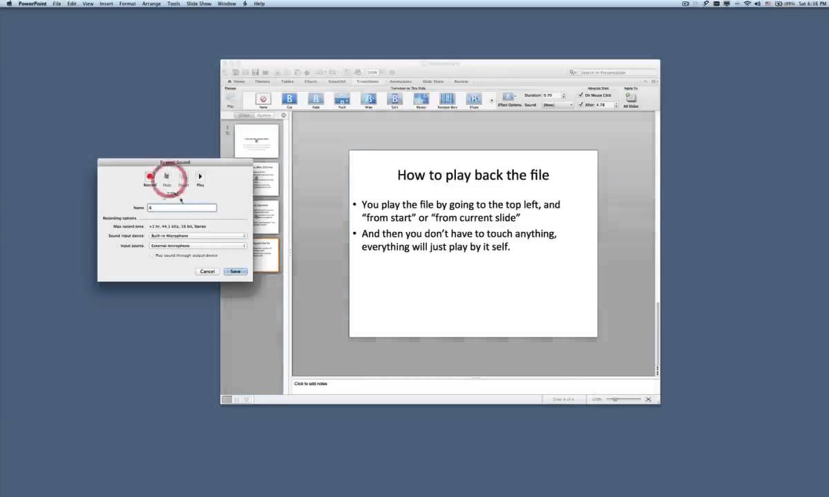 Powerpoint 365 recording for mac mac